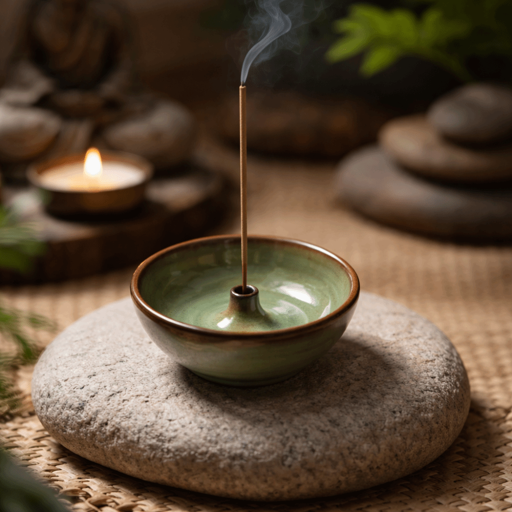 Incense Stick Holder - Spirituele praktijk Retro wierookhouder Zen-stijl Stevige