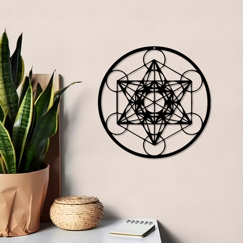 Home Decor Free - CIFBUY IJzeren Wanddecoratie Ster van David