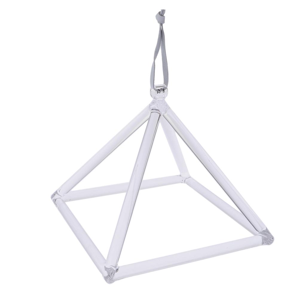 Home Decor Yoga - Kristallen zingende piramide kwarts muziekinstrument meditatie