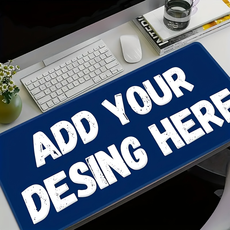 Home Decor Design Interior - Op maat gemaakte kunstontwerp bureaumat gepersonaliseerde