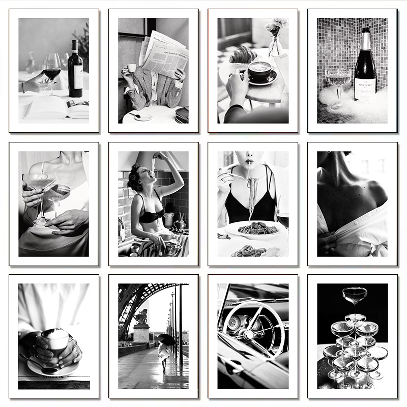 Home Decor Unique Items - Moderne luxe mode champagne wijn sexy