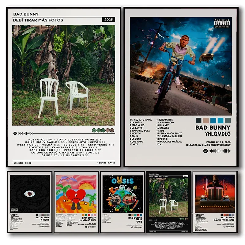 Home Decor Essentials - Latin Pop Stedelijke Muziek Rapper Bad