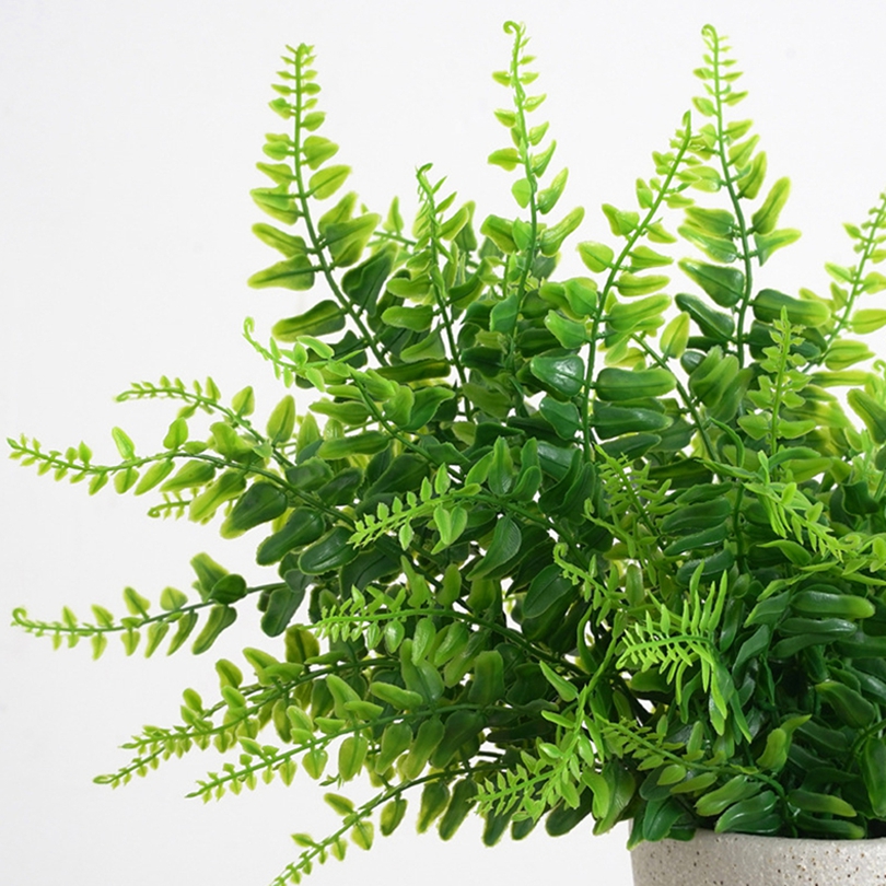 Artificial Hanging Plants - 1/3pc Kunstplanten Plastic Perzisch Varenblad Thuis