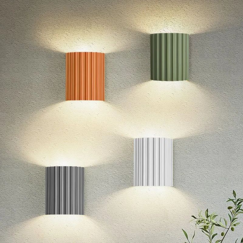 Home Decor Wall Molding - Moderne Wandlamp LED Macaron Hars G9