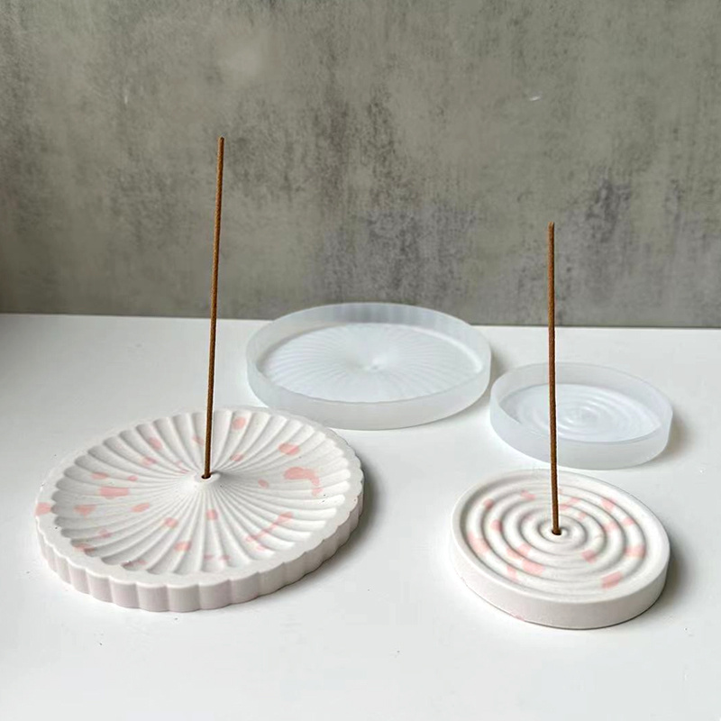 Incense Stick Holder - 1 siliconen wierookbakvorm, doe-het-zelf wierookstokhouder met