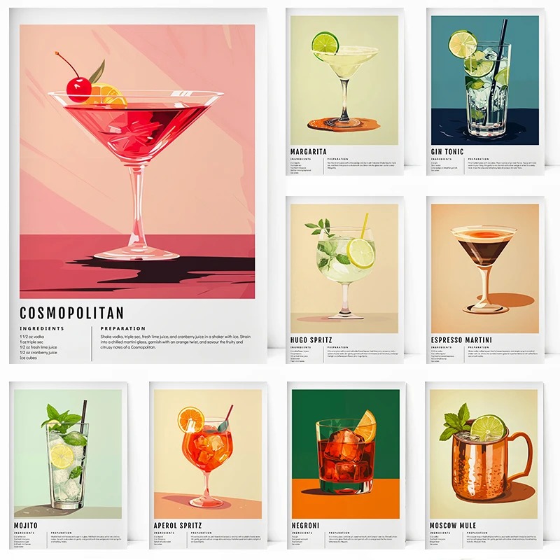 Home Decor Essentials - Klassieke Margarita Alcohol Hugo Spritz Aperol