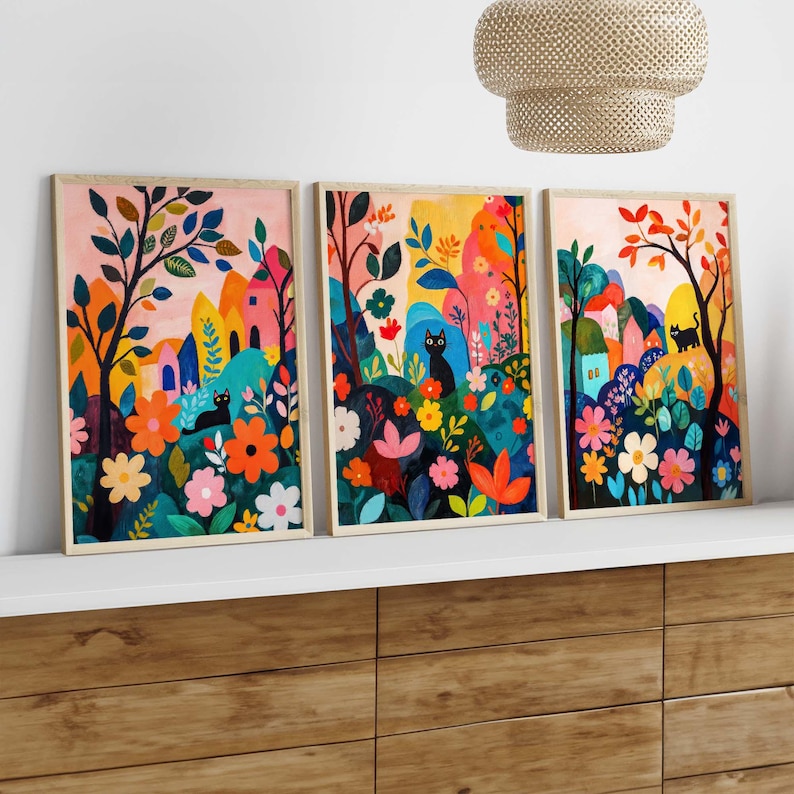 Home Decor Design Interior - 3 stuks moderne tuin wanddecoratie met