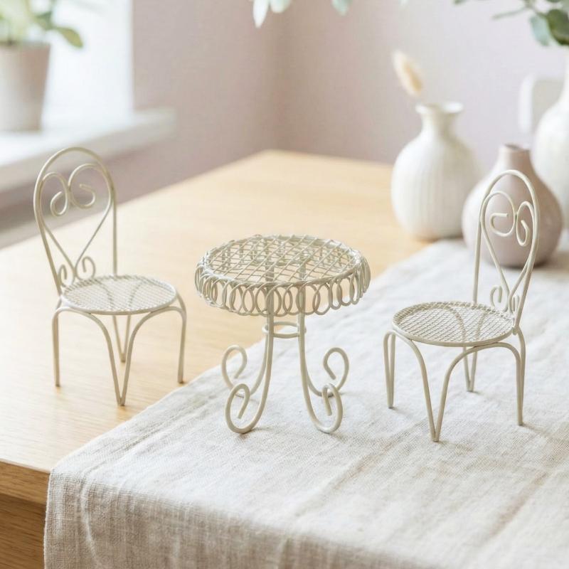 Home Decor Unique Items - 1/3 stuks poppenhuis tuin display ornament