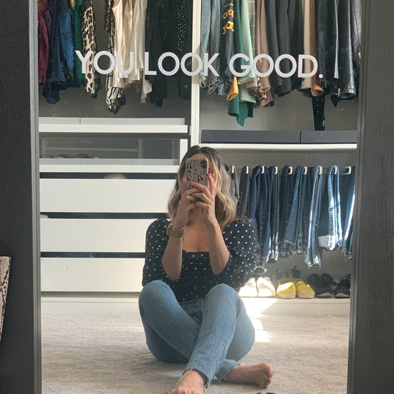 Home Decor Vinyl Flooring - U Look Goede Spiegel Muursticker Badkamer
