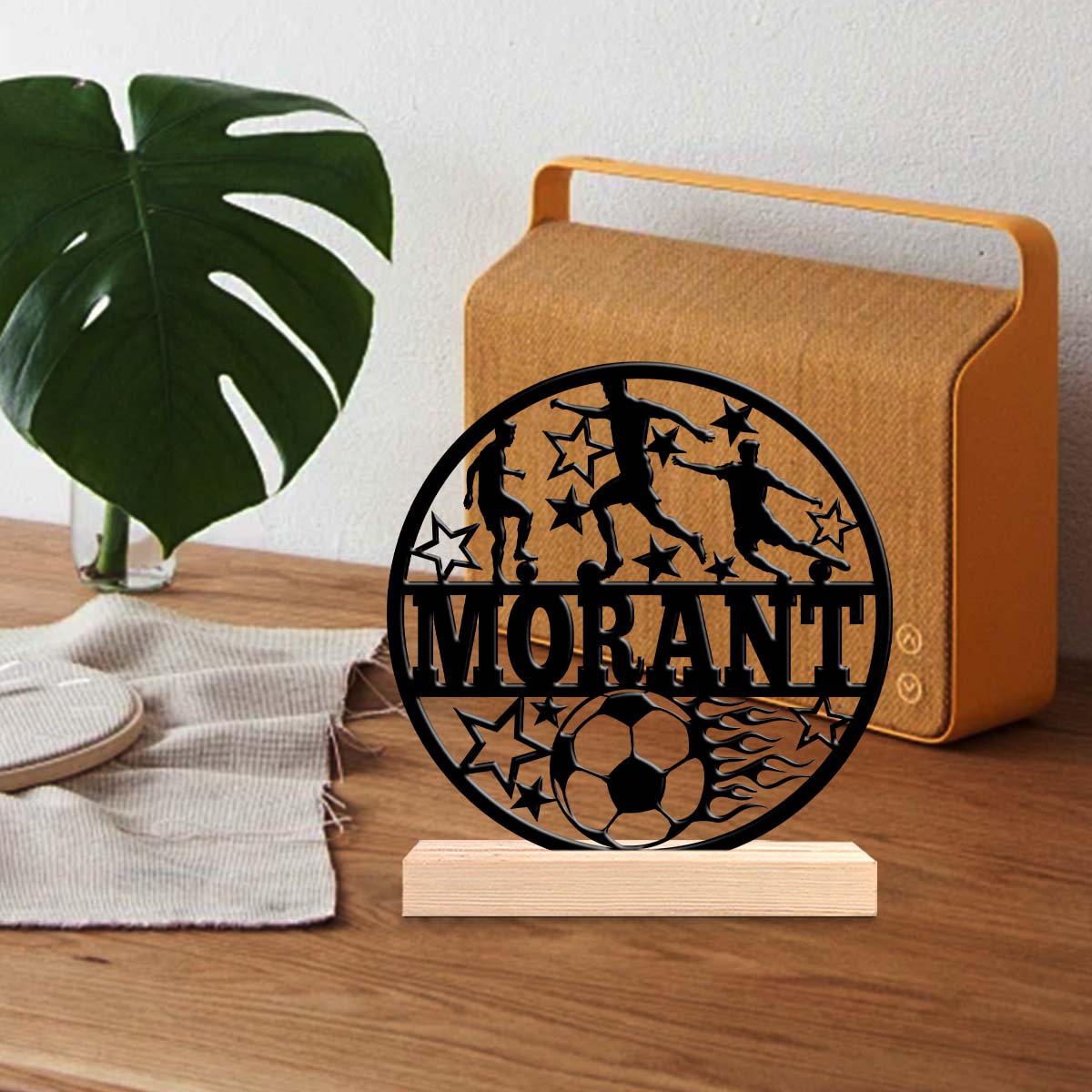 Home Decor Statue - 1 stuk uniek gepersonaliseerd metalen standbeeld
