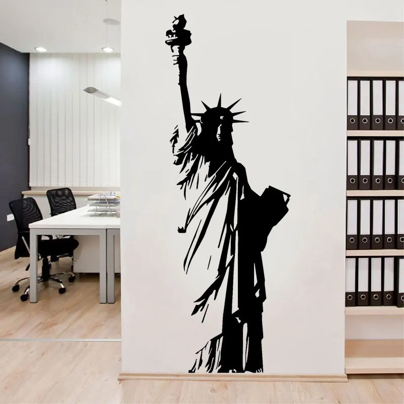 Home Decor Usa - Grote Maat Vinyl Muurtattoo New York