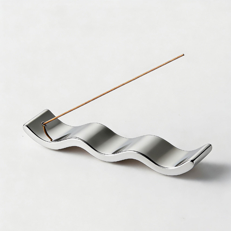 Incense Stick Holder - Wierookhouder, wierookstokjeshouder, Japanse stijl, legering wierookvat