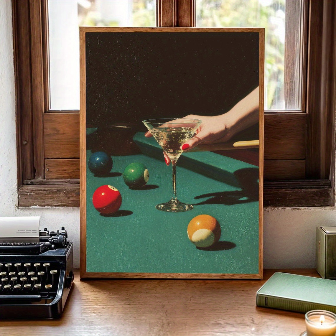 1pc Vintage Biljart Cocktail P - Home Decor Trends recensie en prijs