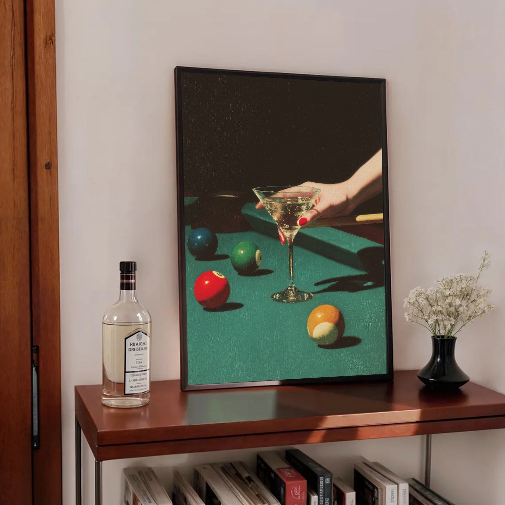 1pc Vintage Biljart Cocktail P - Home Decor Trends recensie en prijs