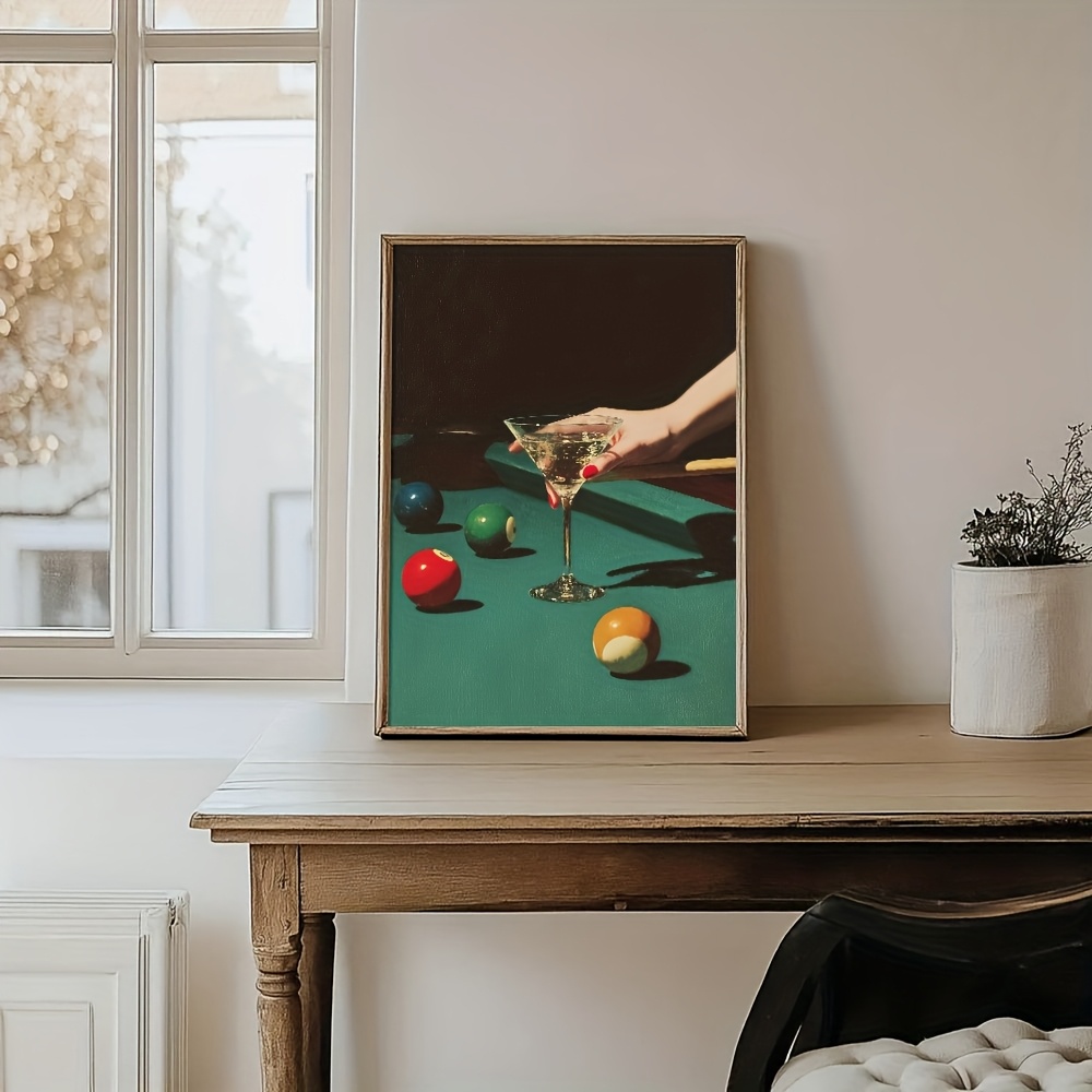 1pc Vintage Biljart Cocktail P - Home Decor Trends recensie en prijs