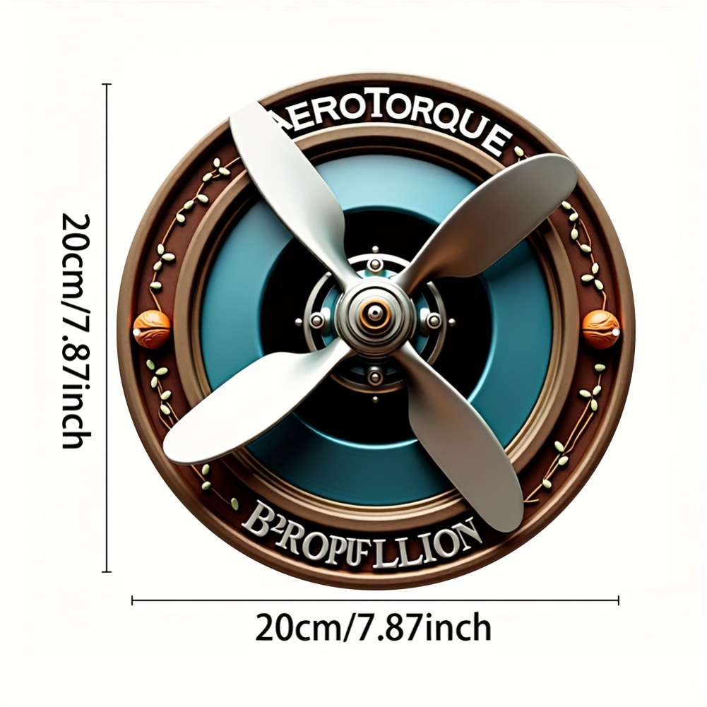 Vintage vliegtuigpropeller 2D  - Home Decor Trends recensie en prijs