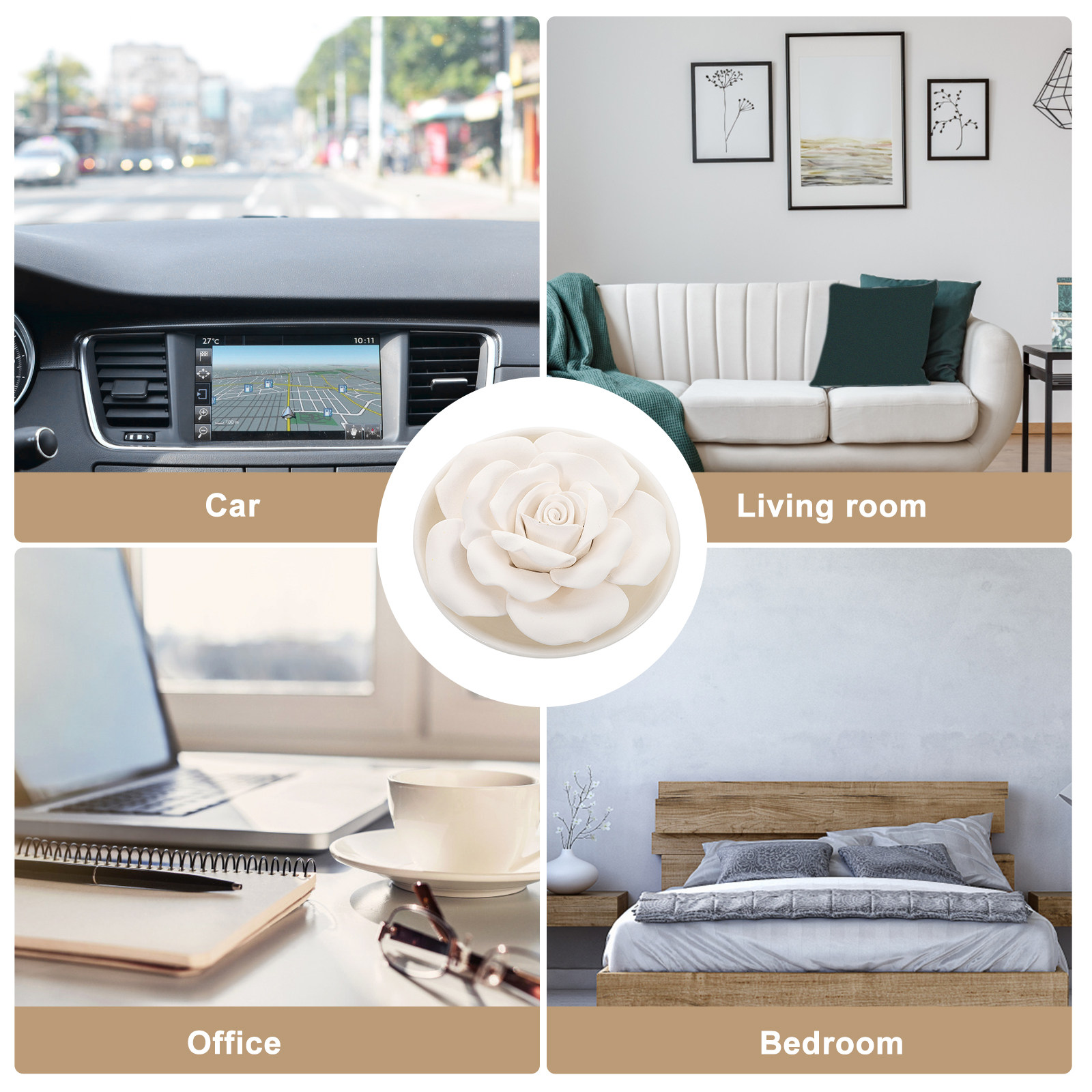 Draagbare etherische olieversp - Home Decor Essentials recensie en prijs