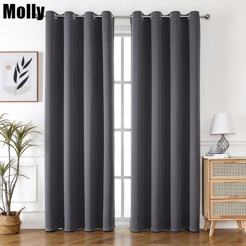 Eén paneel lichtblokkerend eff - Home Decor Curtain recensie en prijs