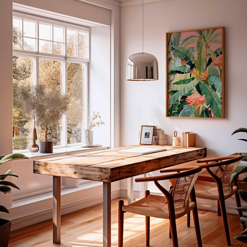 1pc Retro Tropische Canvas Pos - Home Decor Trends recensie en prijs