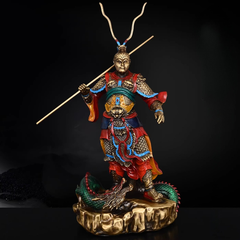 Messing aapbeeld van de overwi - Home Decor Statue recensie en prijs
