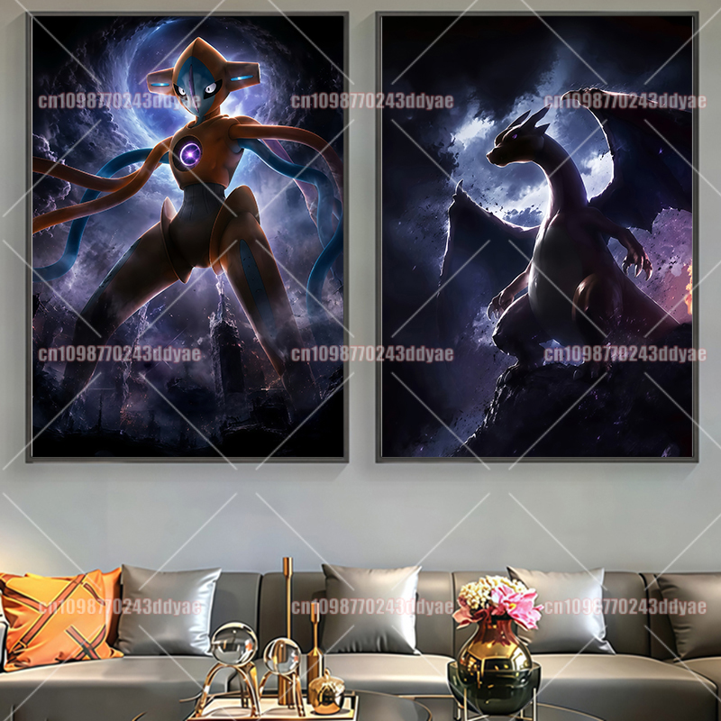 Anime Pokemon karakter origine - Home Decor Canvas recensie en prijs