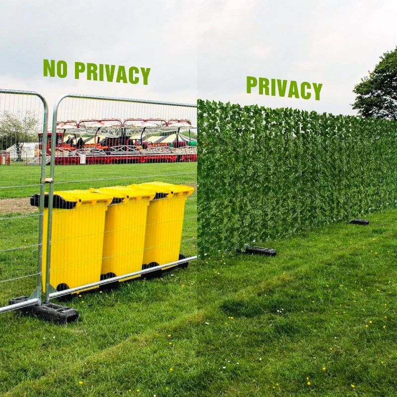 Kunstmatige blad privacy hek s - Artificial Hanging Plants recensie en prijs