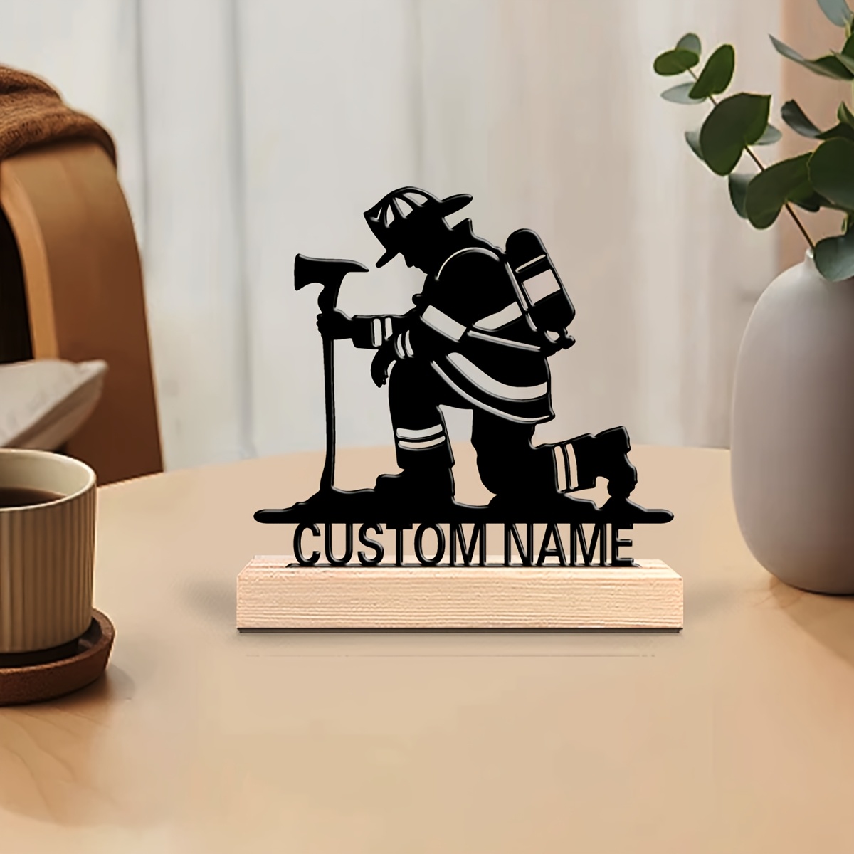 Gepersonaliseerde brandweerman - Home Decor Statue recensie en prijs