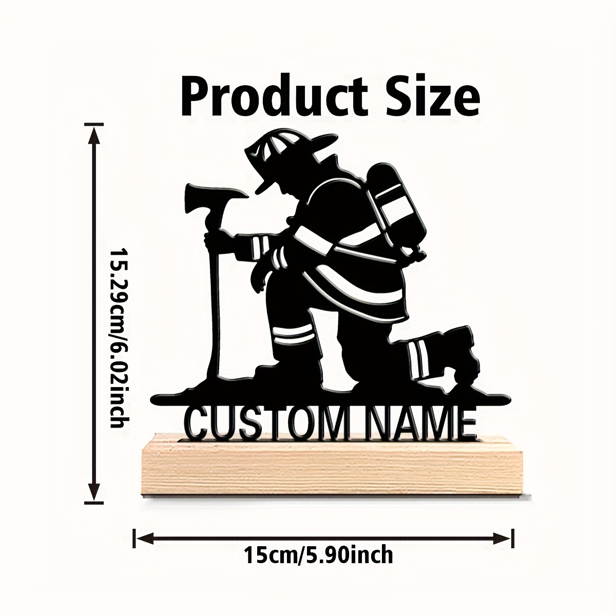 Gepersonaliseerde brandweerman - Home Decor Statue recensie en prijs