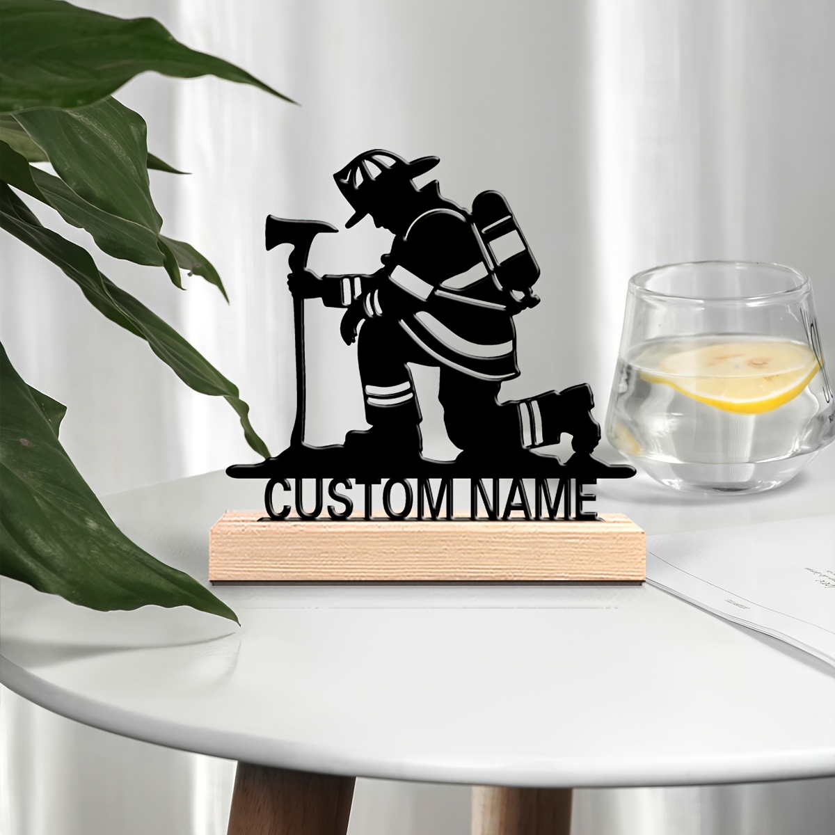 Gepersonaliseerde brandweerman - Home Decor Statue recensie en prijs