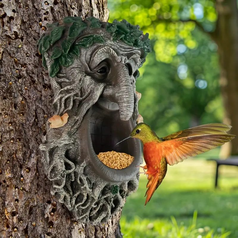 Buiten voederhuisje voor vogel - Home Decor Statue recensie en prijs