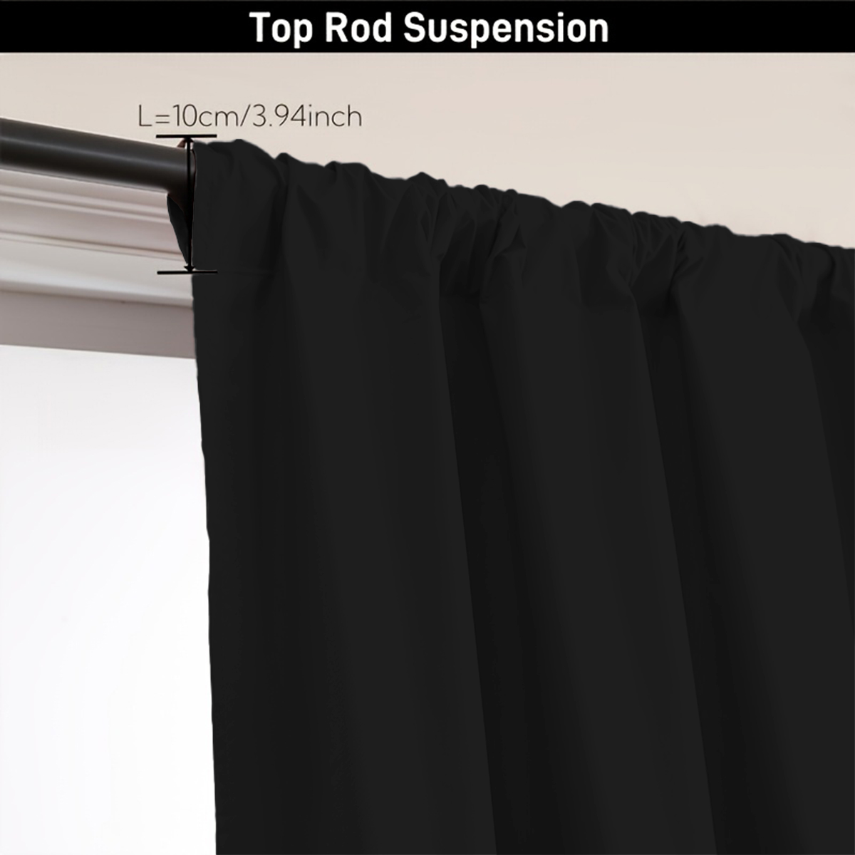 1 stuk eenvoudige effenkleurig - Home Decor Curtain recensie en prijs