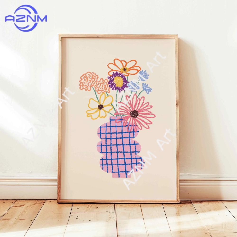 1/3 stuks abstracte bloemenvaa - Home Decor Unique Items recensie en prijs
