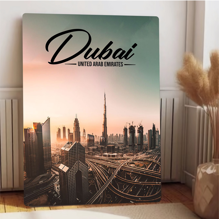 Dubai Cityscape Metal Wall Art - Home Decor Uae recensie en prijs