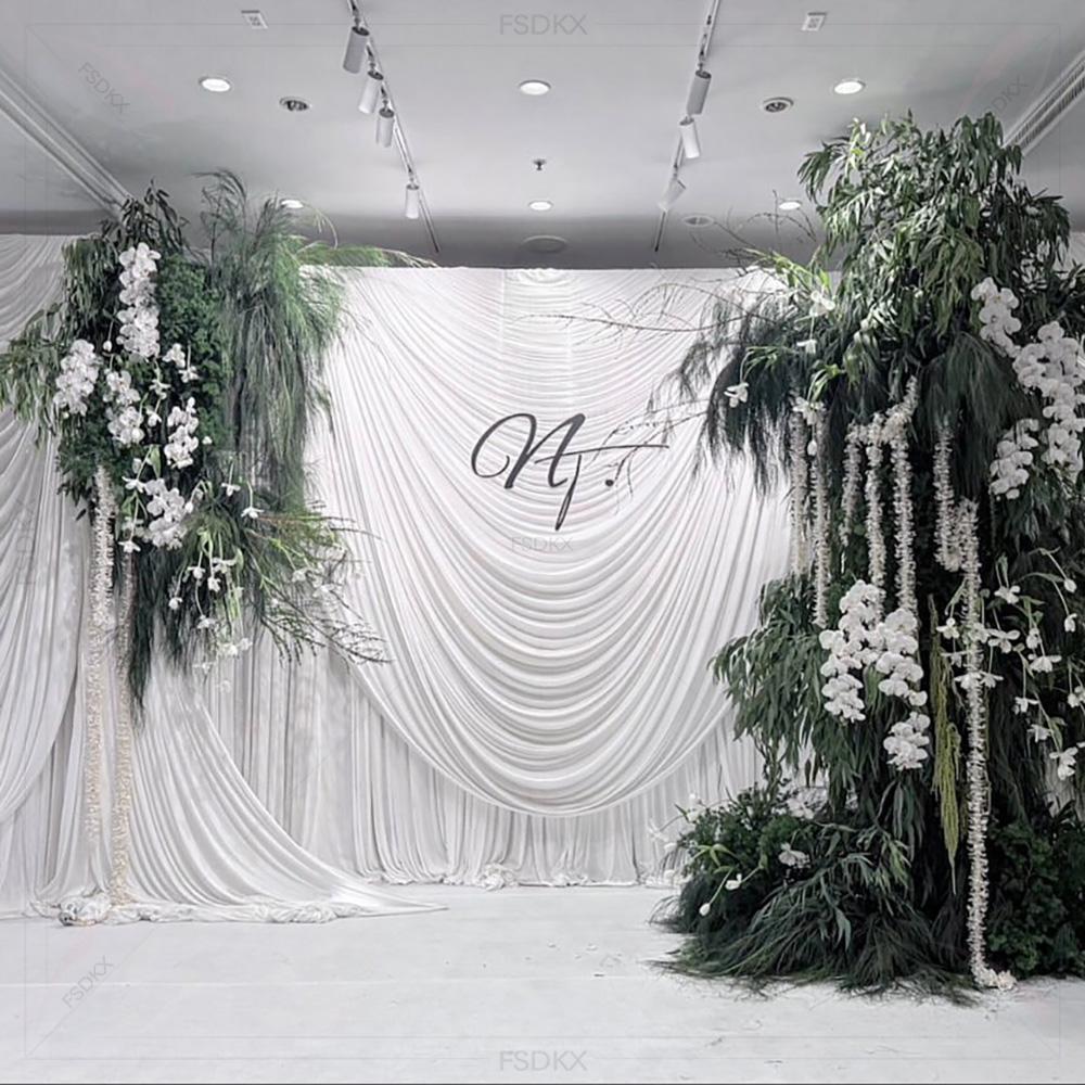 FSDKX Goedkope Witte Ijs Zijde - Home Decor Curtain recensie en prijs