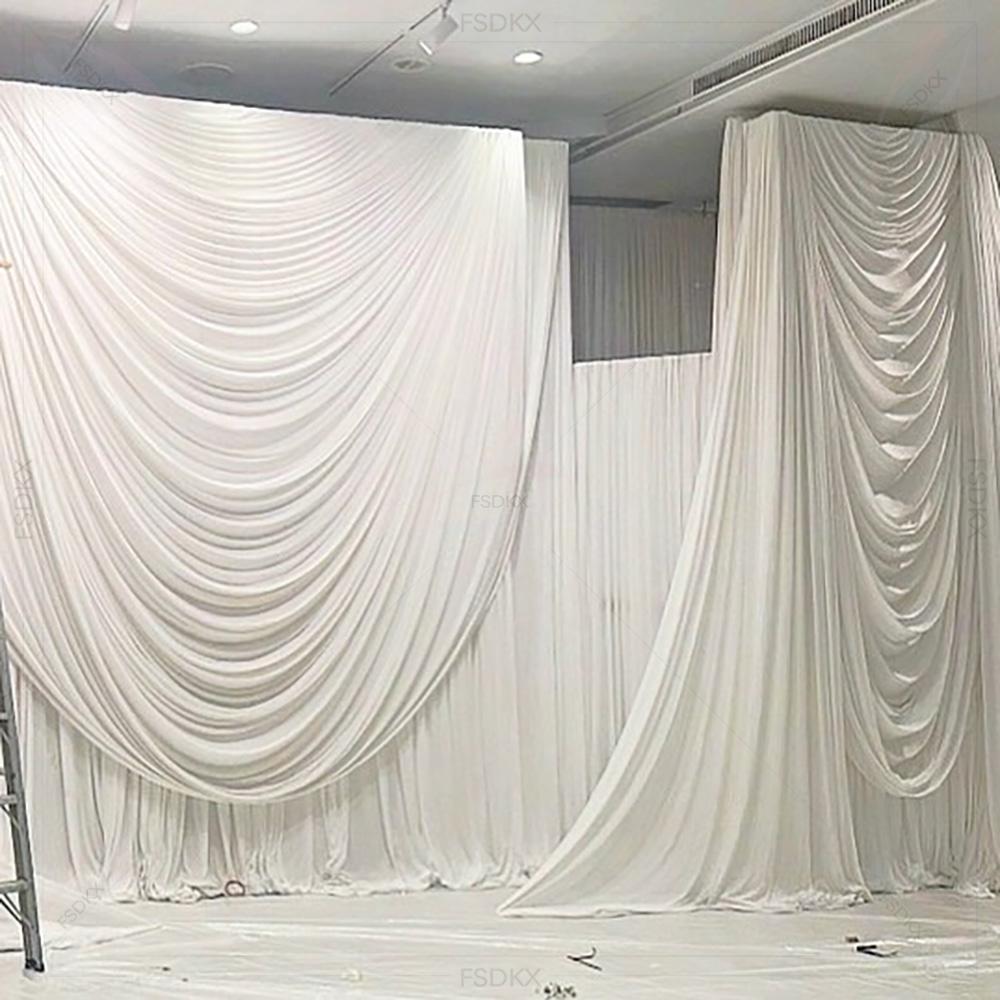 FSDKX Goedkope Witte Ijs Zijde - Home Decor Curtain recensie en prijs