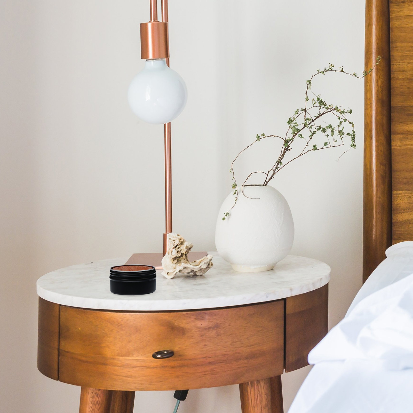 Houten etherische olieverdampe - Home Decor Yoga recensie en prijs