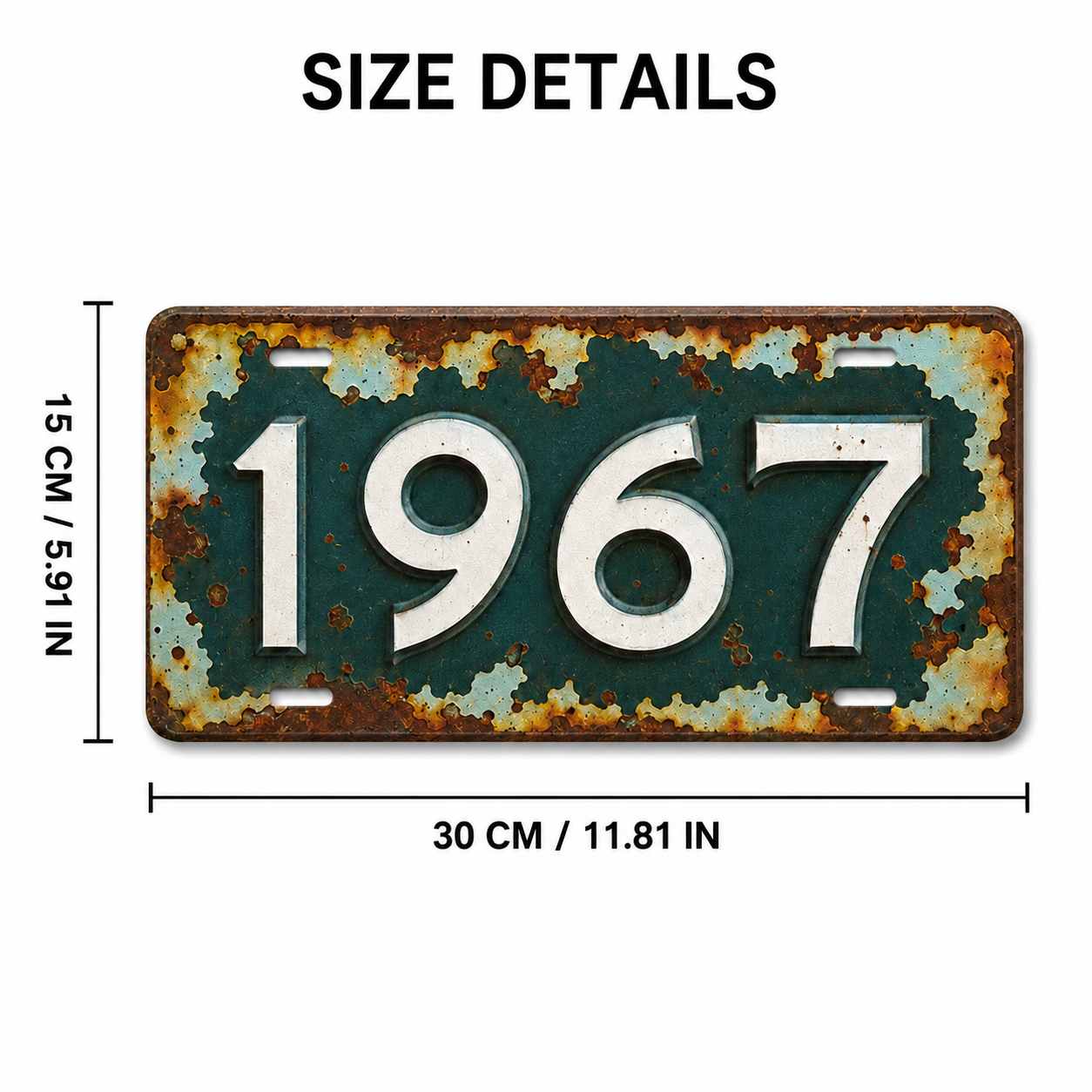2D plat vintage bord, decorati - Home Decor Jeddah recensie en prijs