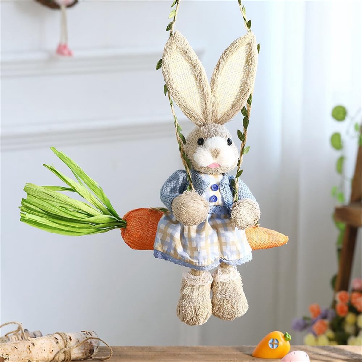 Paasfiguurtje van stro, stro o - Home Decor Statue recensie en prijs