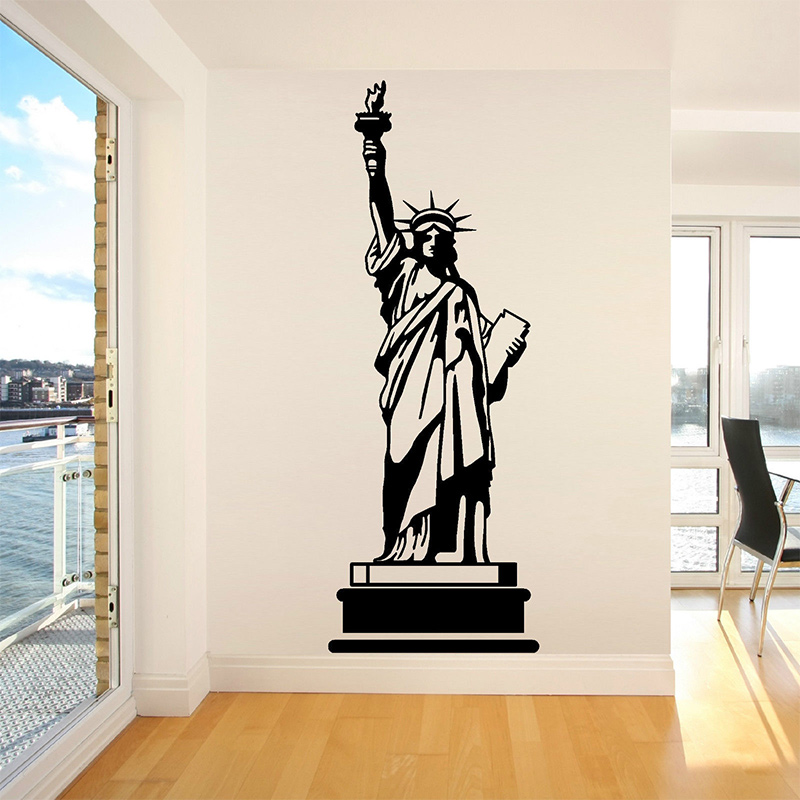 POOMOO muurstickers STANDBEELD - Home Decor Usa recensie en prijs