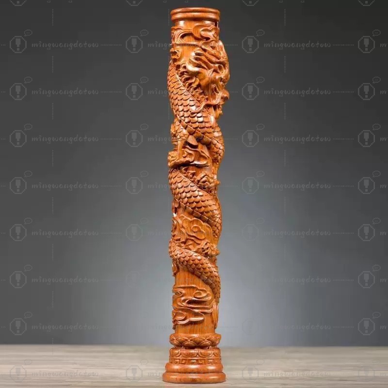 Palissanderhouten gesneden dra - Home Decor Statue recensie en prijs