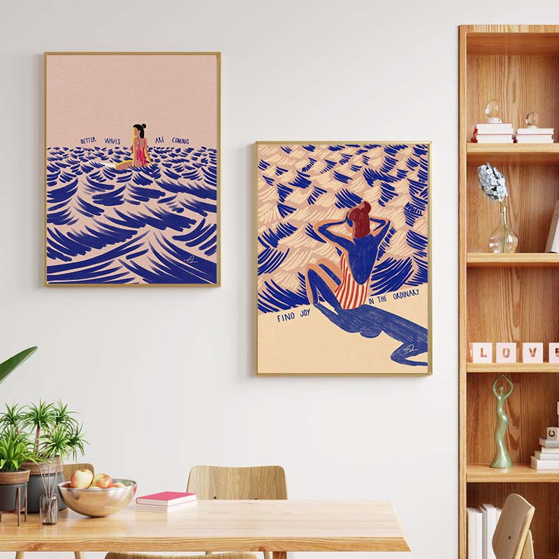 Nordic minimalistische kunst s - Home Decor Trends recensie en prijs