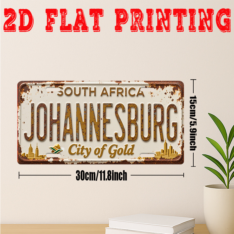 Vintage Johannesburg City meta - Home Decor Johannesburg recensie en prijs