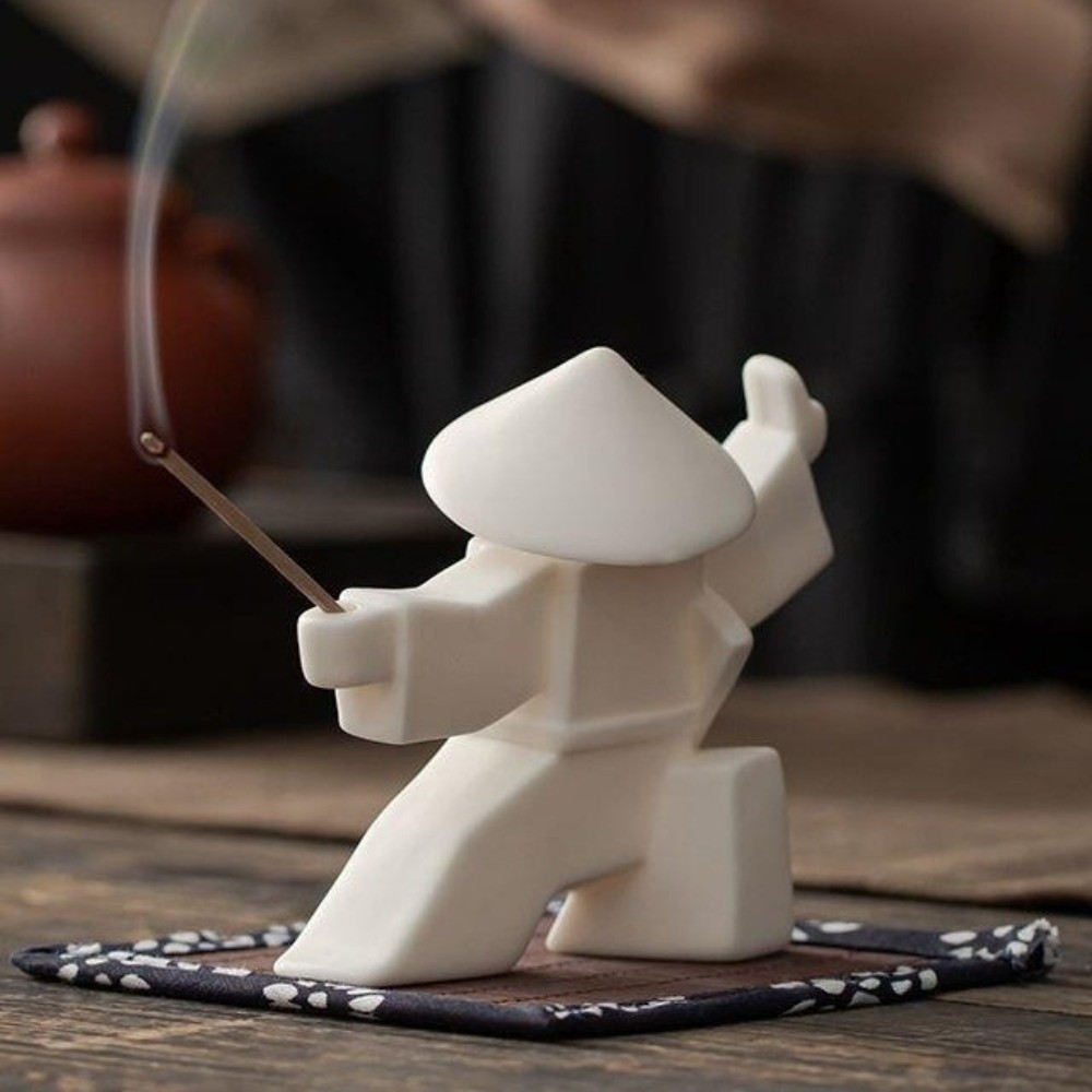 2 STUKS 3D Geprinte Samurai Wi - Incense Stick Holder recensie en prijs