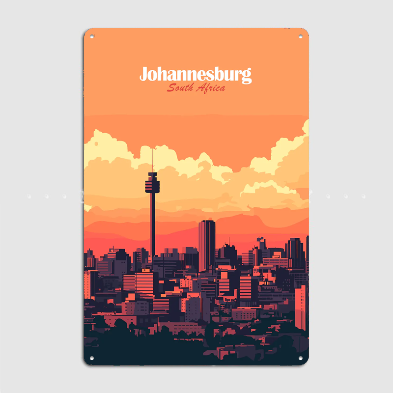 Johannesburg Skyline Travel Sc - Home Decor Johannesburg recensie en prijs