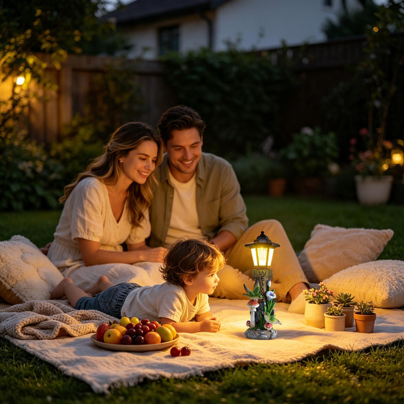 Solar Garden Lights Statue Aut - Home Decor Statue recensie en prijs