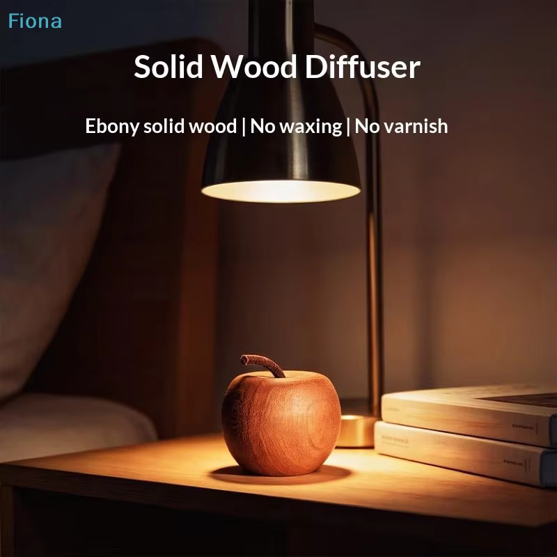 Natuurlijke houten appelvormig - Home Decor Yoga recensie en prijs
