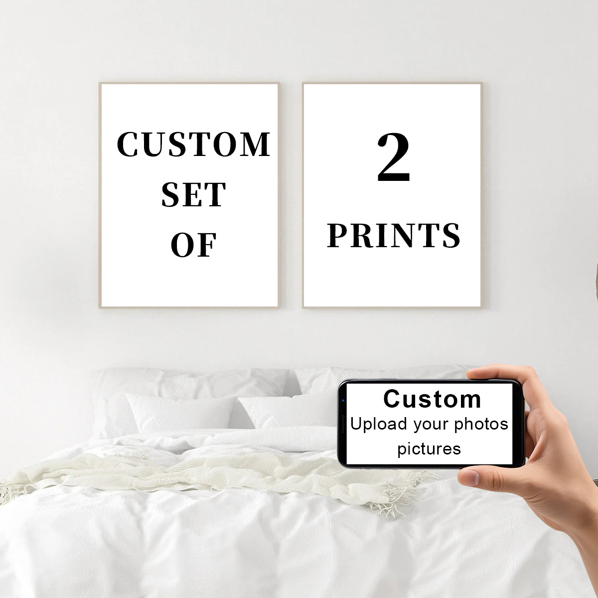 2 stks/set op maat gemaakte ca - Home Decor Canvas recensie en prijs