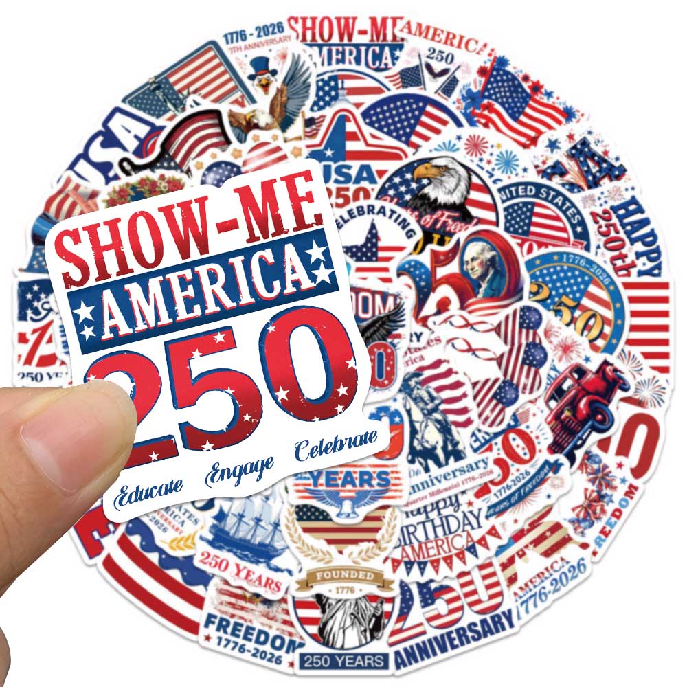 50 STKS VS Patriottische jubil - Home Decor Usa recensie en prijs