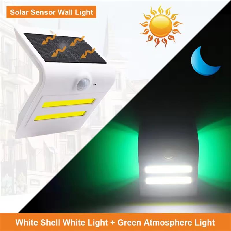 COB LED-wandlampen op zonne-en - Home Decor Wall Molding recensie en prijs