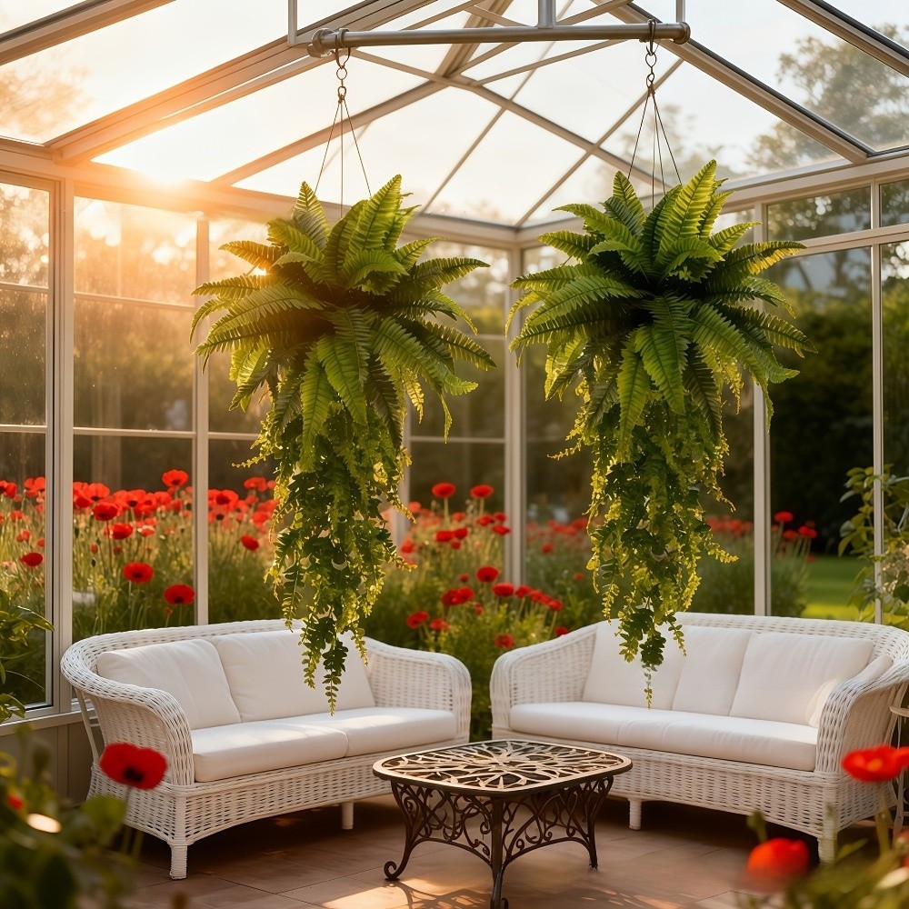 Kunstplantenranken van plastic - Artificial Hanging Plants recensie en prijs